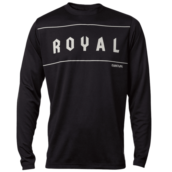 JERSEY ROYAL RACING QUANTUM LS BLACK