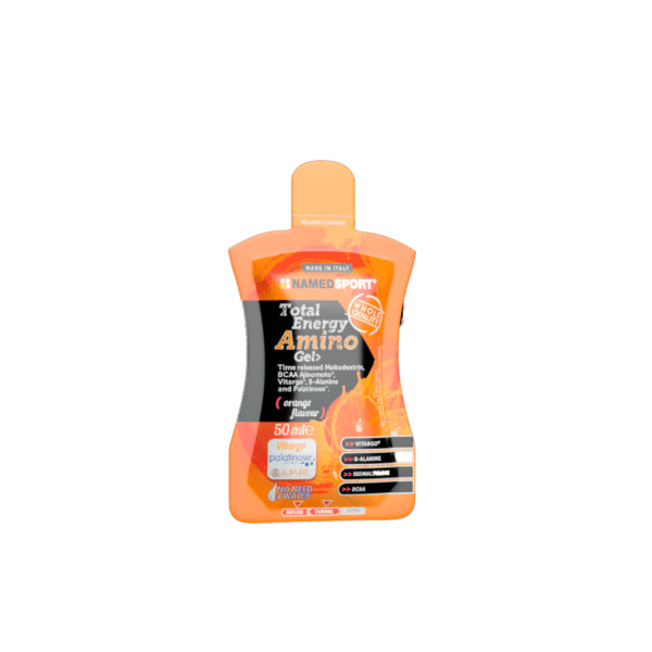 Gel Total Energy Amino Naranja 50ml Nomad Sport