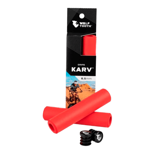 Puños Wolf Tooth Grips Karv 6.5MM Rojo