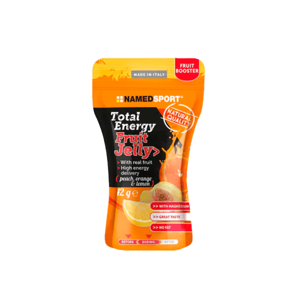 Total Energy Fruit Jelly Peach  Orange and Lemon 42G