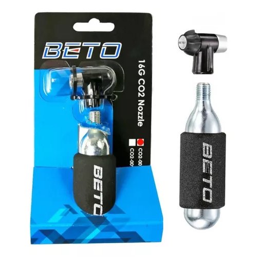 image (3) Bombin BETO CO2 Con Carga 16gr VF/VA Black
