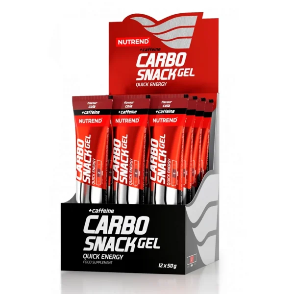Carbon Snack Gel Caffeine Nutrend blue/Raspberry 50g